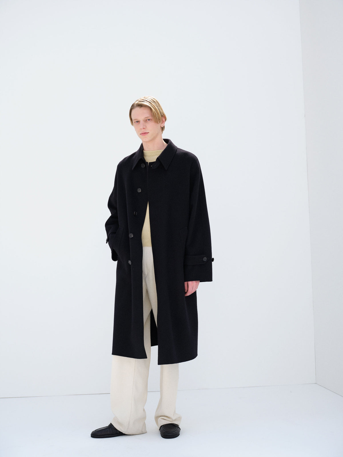 AURALEE 26AW SUPER FINE WOOL MELTON HAND SEWN COAT