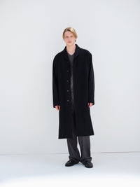 AURALEE 26AW SUPER FINE WOOL MOSSER SHAWL COLLAR COAT