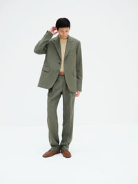 AURALEE 26AW BLUEFACED WOOL JACKET