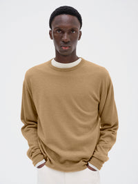 AURALEE 26AW HIGH GAUGE SOFT CASHMERE KNIT P/O