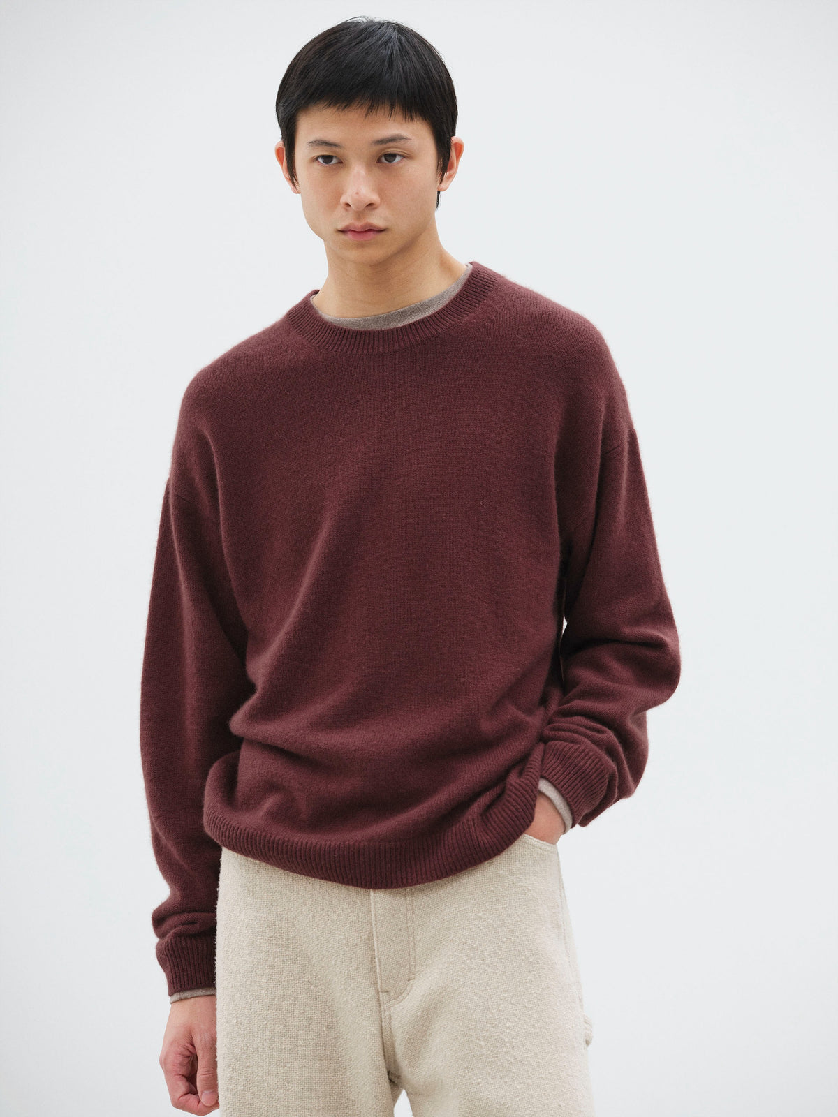 AURALEE 26AW BABY CASHMERE KNIT P/O