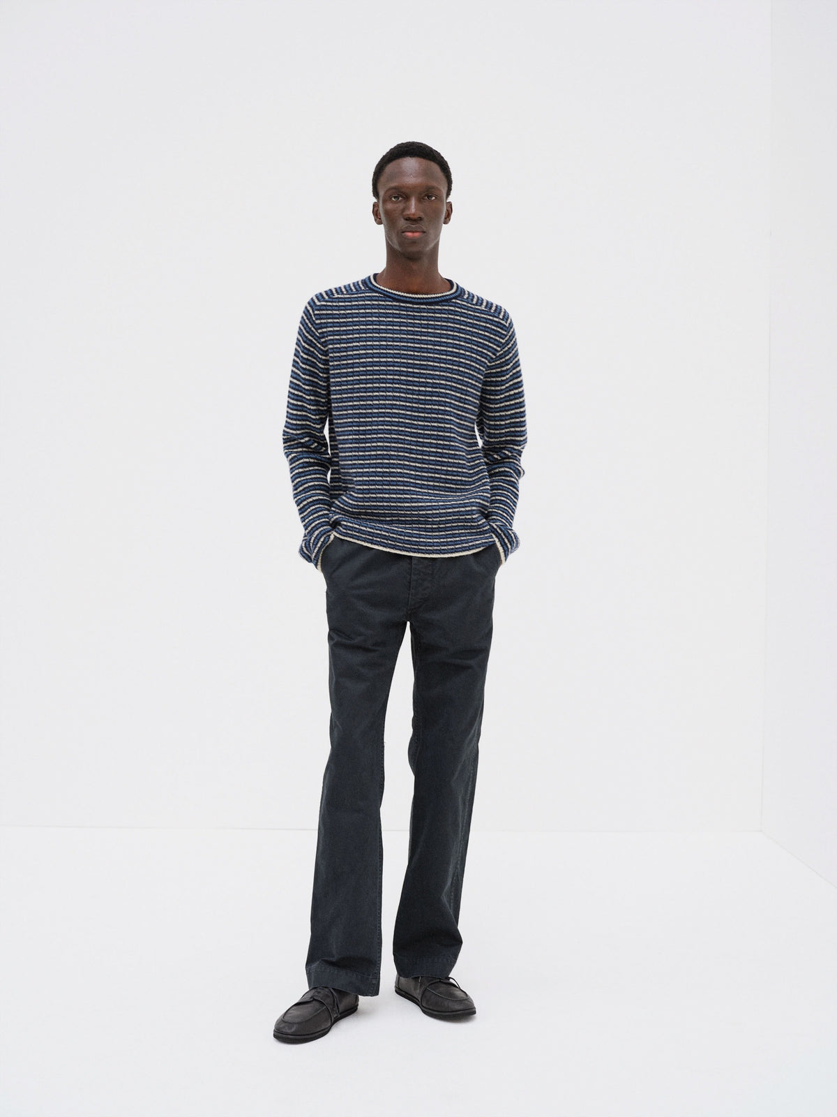 AURALEE 26AW GARMENT-DYED FINX CHINO PANTS