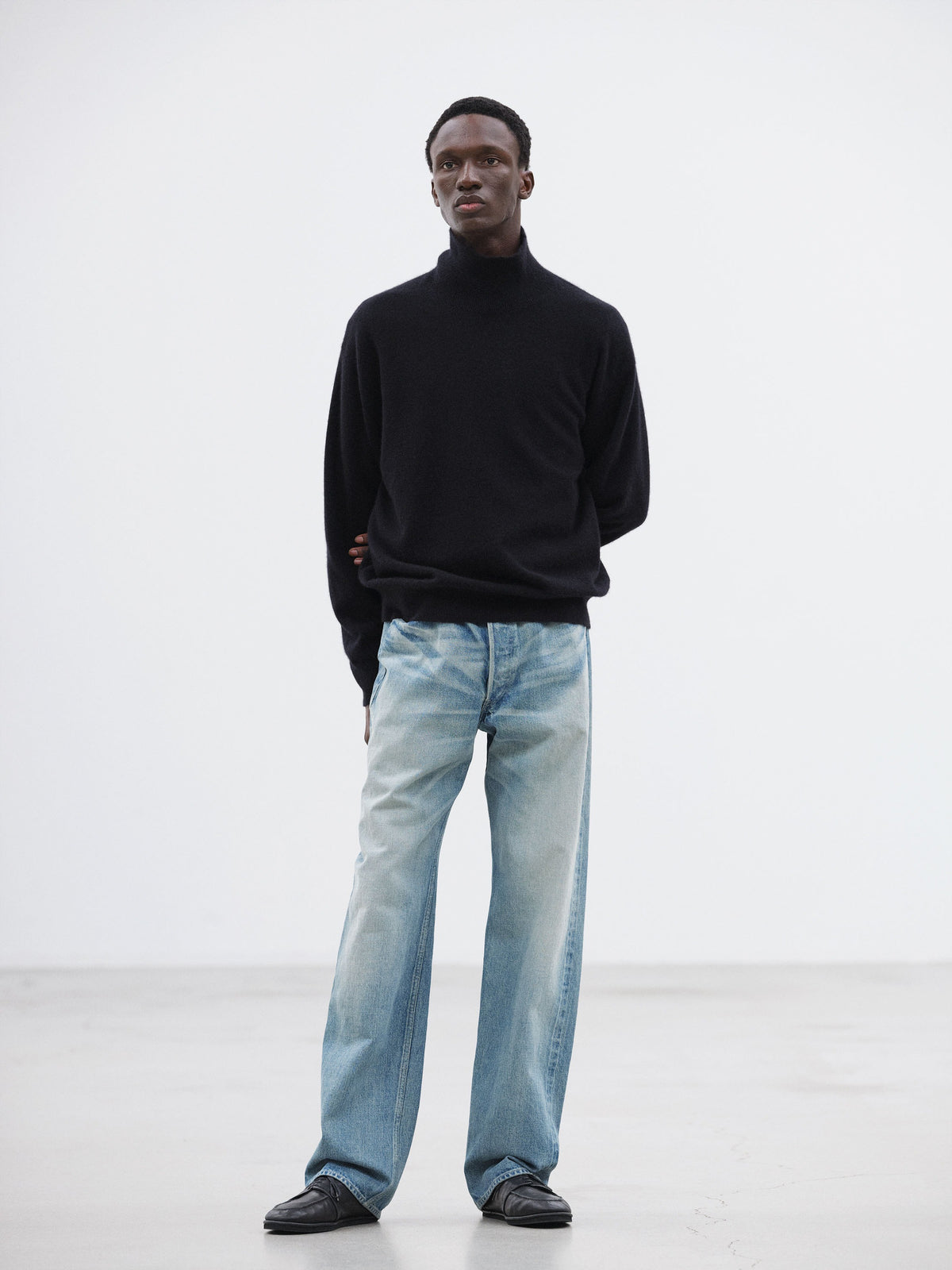 AURALEE 26AW SELVEDGE FADED HEAVY DENIM WIDE PANTS