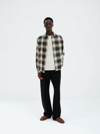 AURALEE 26AW SUPER LIGHT WOOL CHECK SHIRT