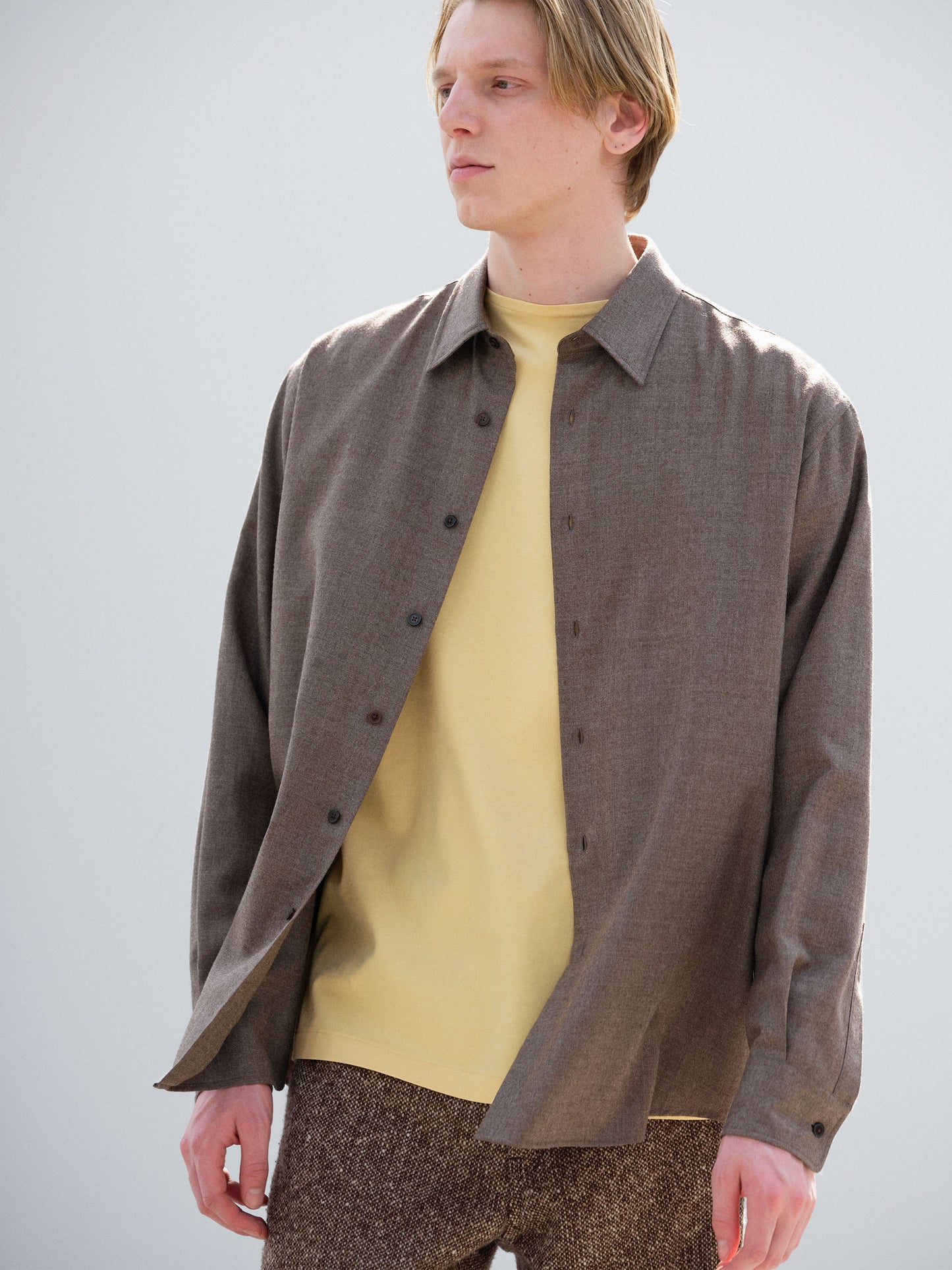 AURALEE 26AW SUPER LIGHT WOOL SHIRT
