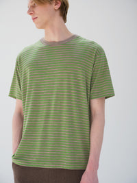 AURALEE 26AW SOFT SMOOTH WOOL STRIPE JERSEY TEE