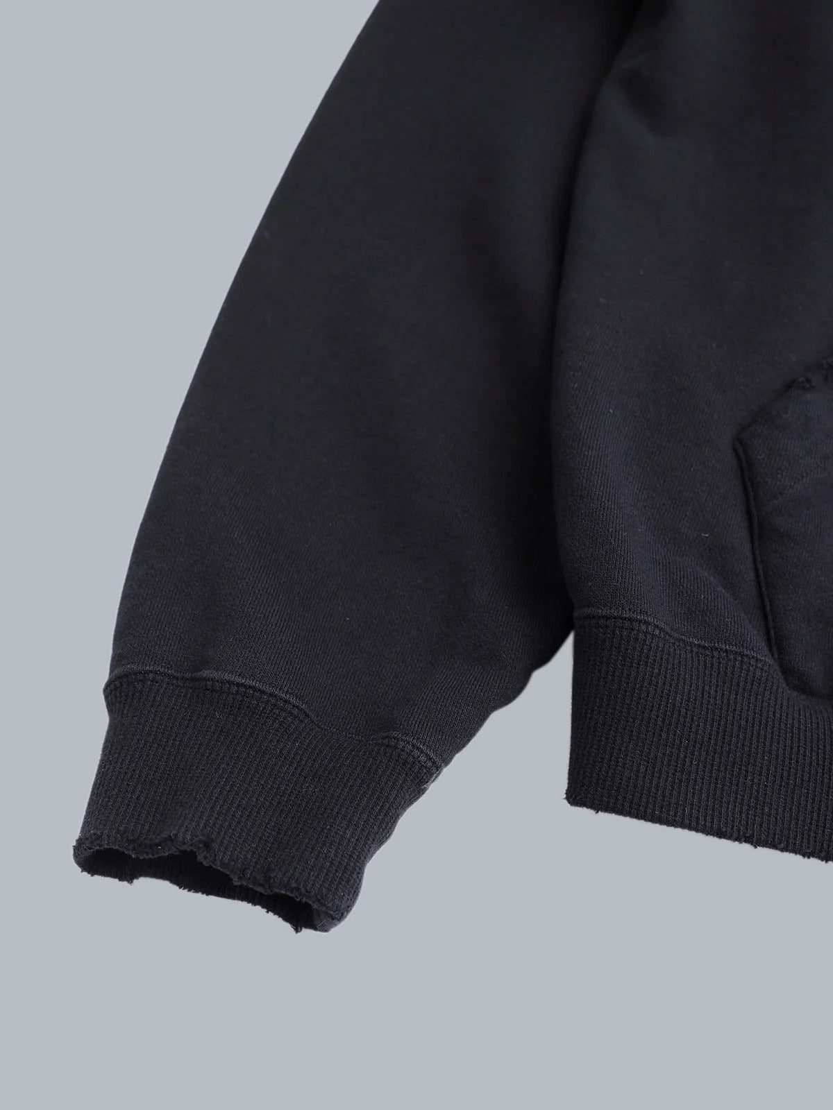 New Manual 26AW VINTAGE WASHED HALF ZIP HOODIE