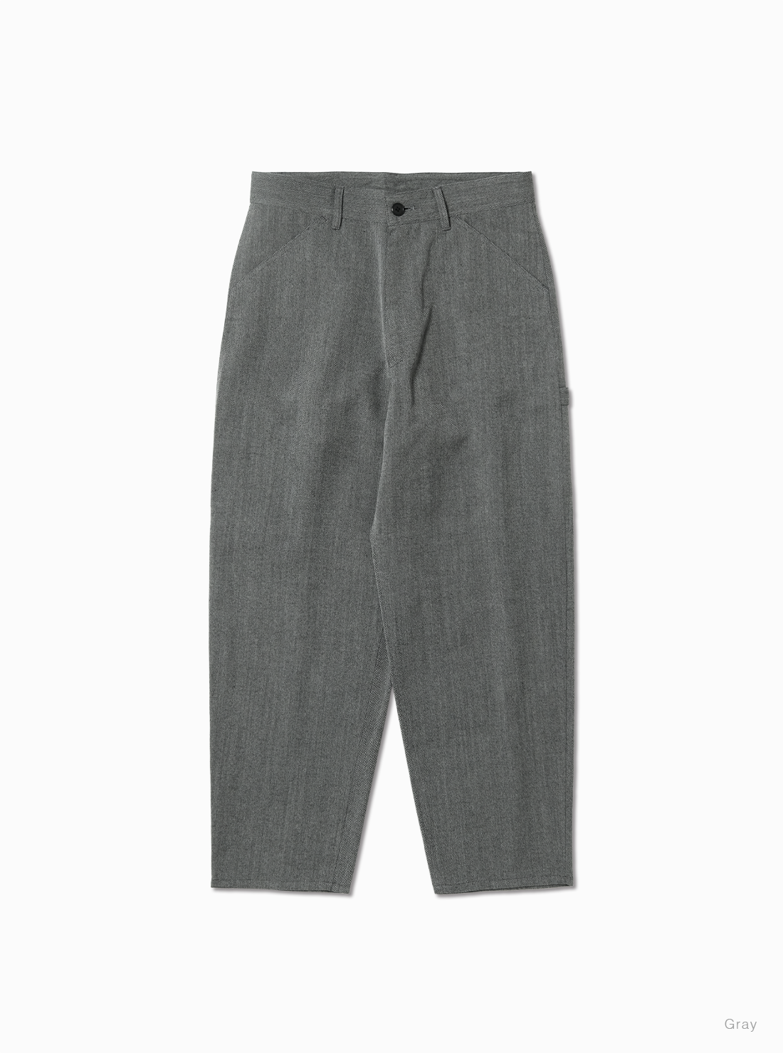 BATONER 26AW TWEED WOOL PAINTER PANTS
