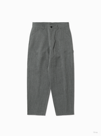 BATONER 26AW TWEED WOOL PAINTER PANTS