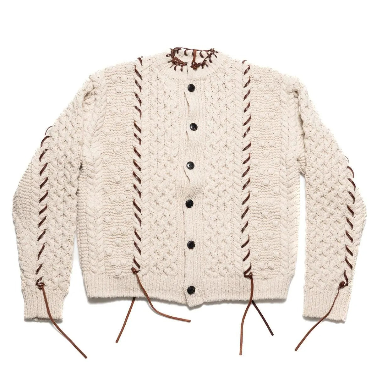 UNUSED 26AW US2576 Cable Knit Cardigan
