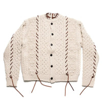UNUSED 26AW US2576 Cable Knit Cardigan