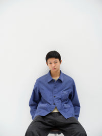 AURALEE 26AW GARMENT-DYED ORGANIC COTTON HEAVY MOLESKIN COVERALL