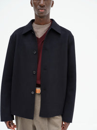 AURALEE 26AW SUPER FINE WOOL MELTON HAND SEWN BLOUSON