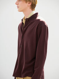 AURALEE 26AW HIGH TWIST WOOL KNIT SHIRT CARDIGAN