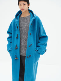 AURALEE 26AW WOOL HERRINGBONE DUFFLE COAT