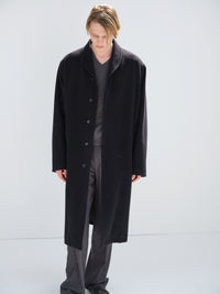 AURALEE 26AW SUPER FINE WOOL MOSSER SHAWL COLLAR COAT