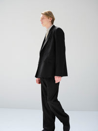 AURALEE 26AW WOOL FULLING FLANNEL DOUBLE-BREASTED JACKET