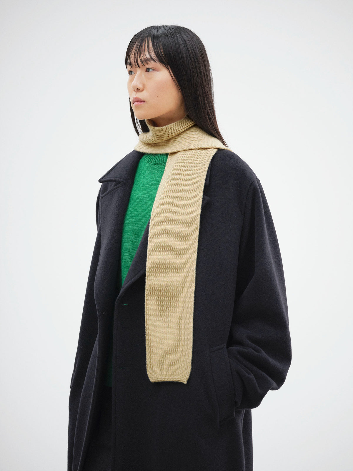 AURALEE 26AW LIGHT CASHMERE KNIT STOLE