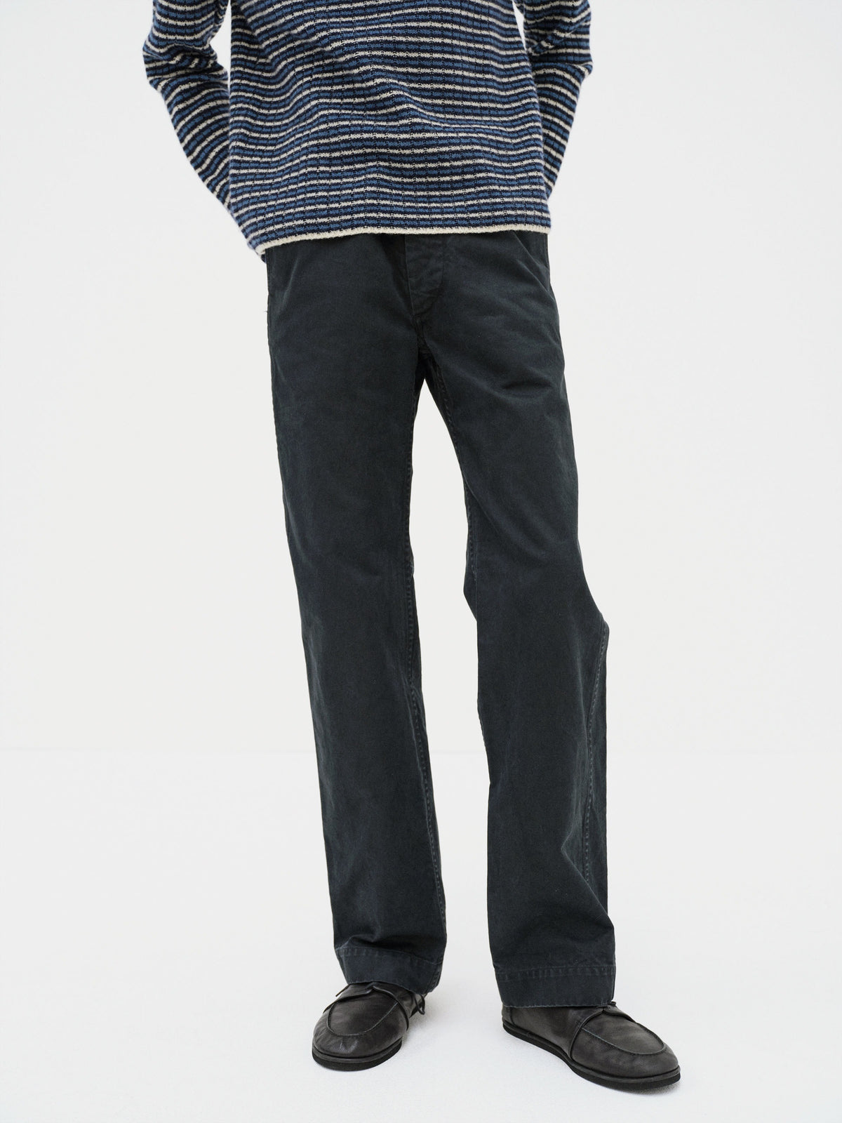 AURALEE 26AW GARMENT-DYED FINX CHINO PANTS