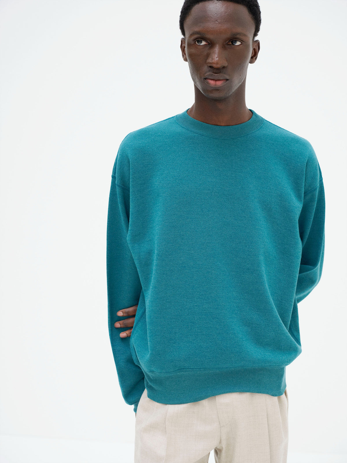 AURALEE 26AW HIGH-TWIST COMPACT SWEAT P/O