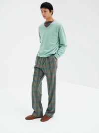 AURALEE 26AW WOOL FULLING FLANNEL ONE-TUCK SLACKS