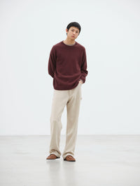 AURALEE 26AW HOMESPUN TWEED PAINTER PANTS