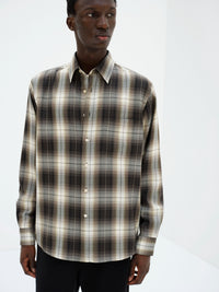AURALEE 26AW SUPER LIGHT WOOL CHECK SHIRT