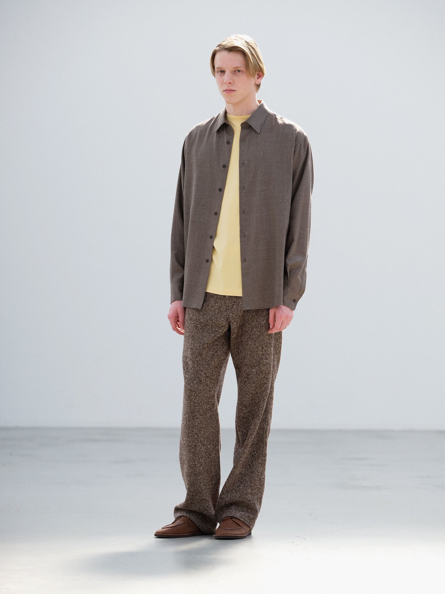 AURALEE 26AW SUPER LIGHT WOOL SHIRT