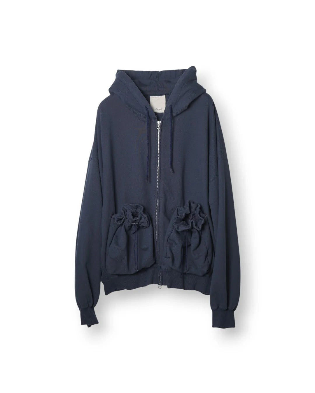 refomed 26AW "KINCHAKU" ZIPUP HOODIE