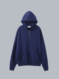New Manual 26AW VINTAGE WASHED HALF ZIP HOODIE