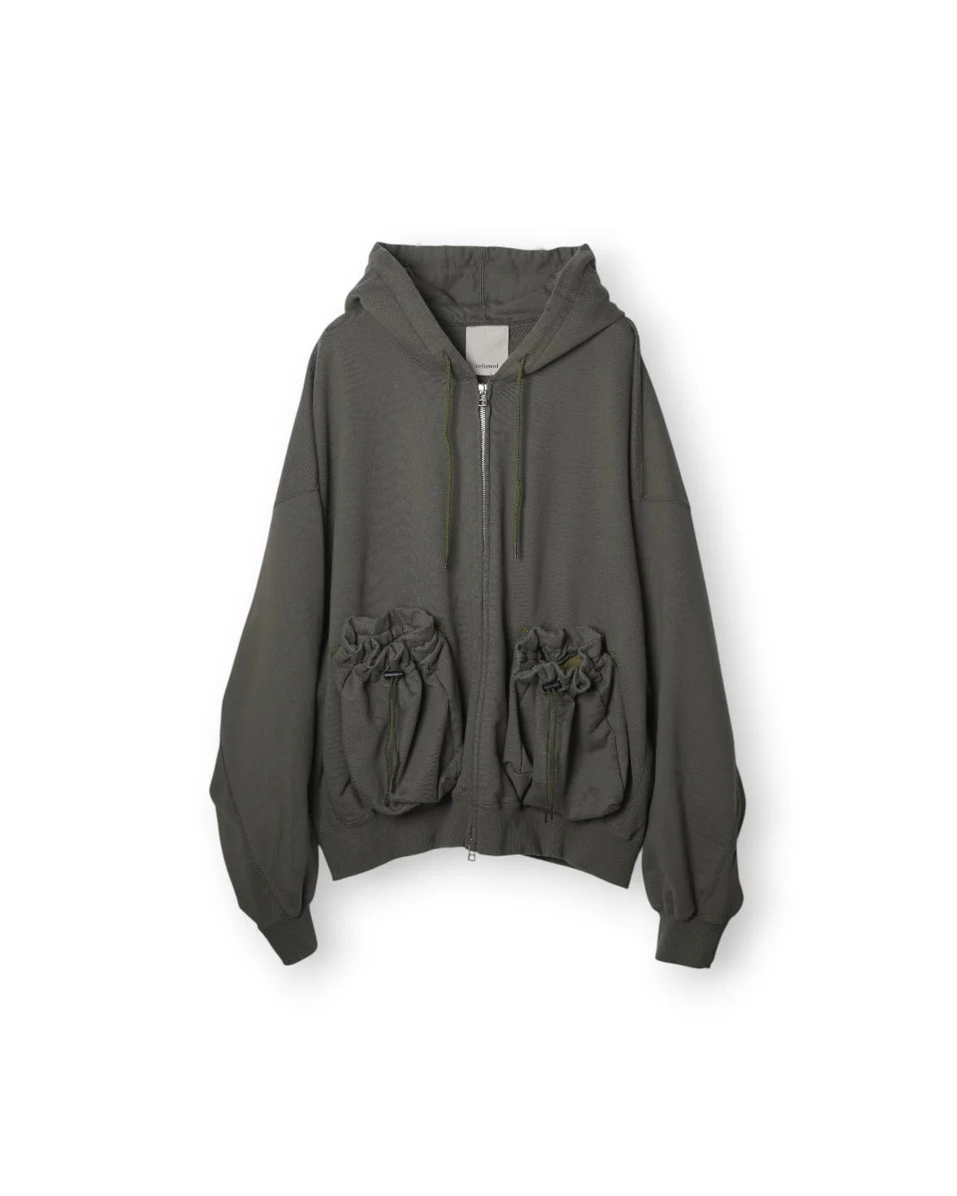 refomed 26AW "KINCHAKU" ZIPUP HOODIE