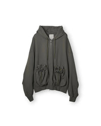 refomed 26AW "KINCHAKU" ZIPUP HOODIE