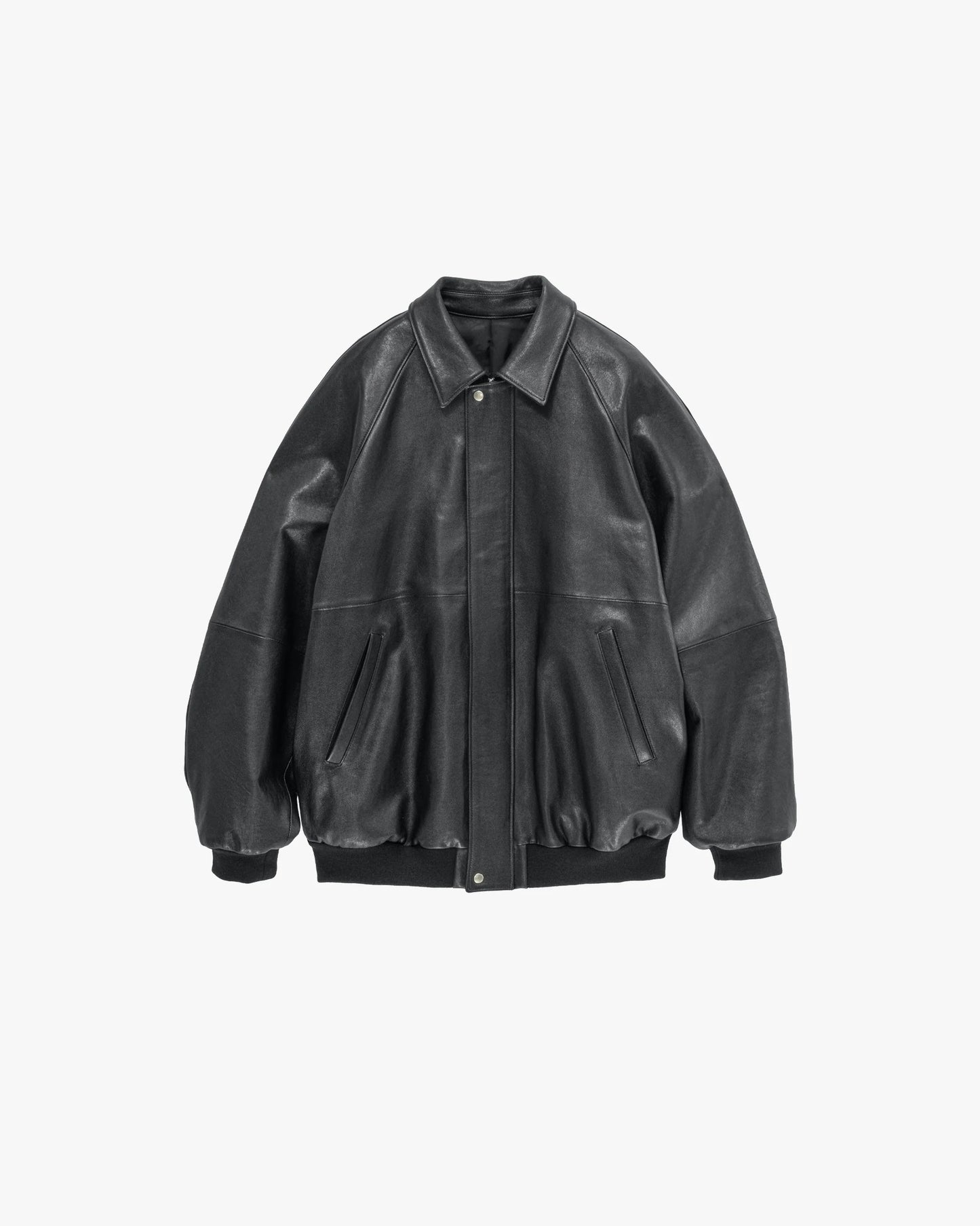 Graphpaper 26AW Cow Leather Raglan Blouson