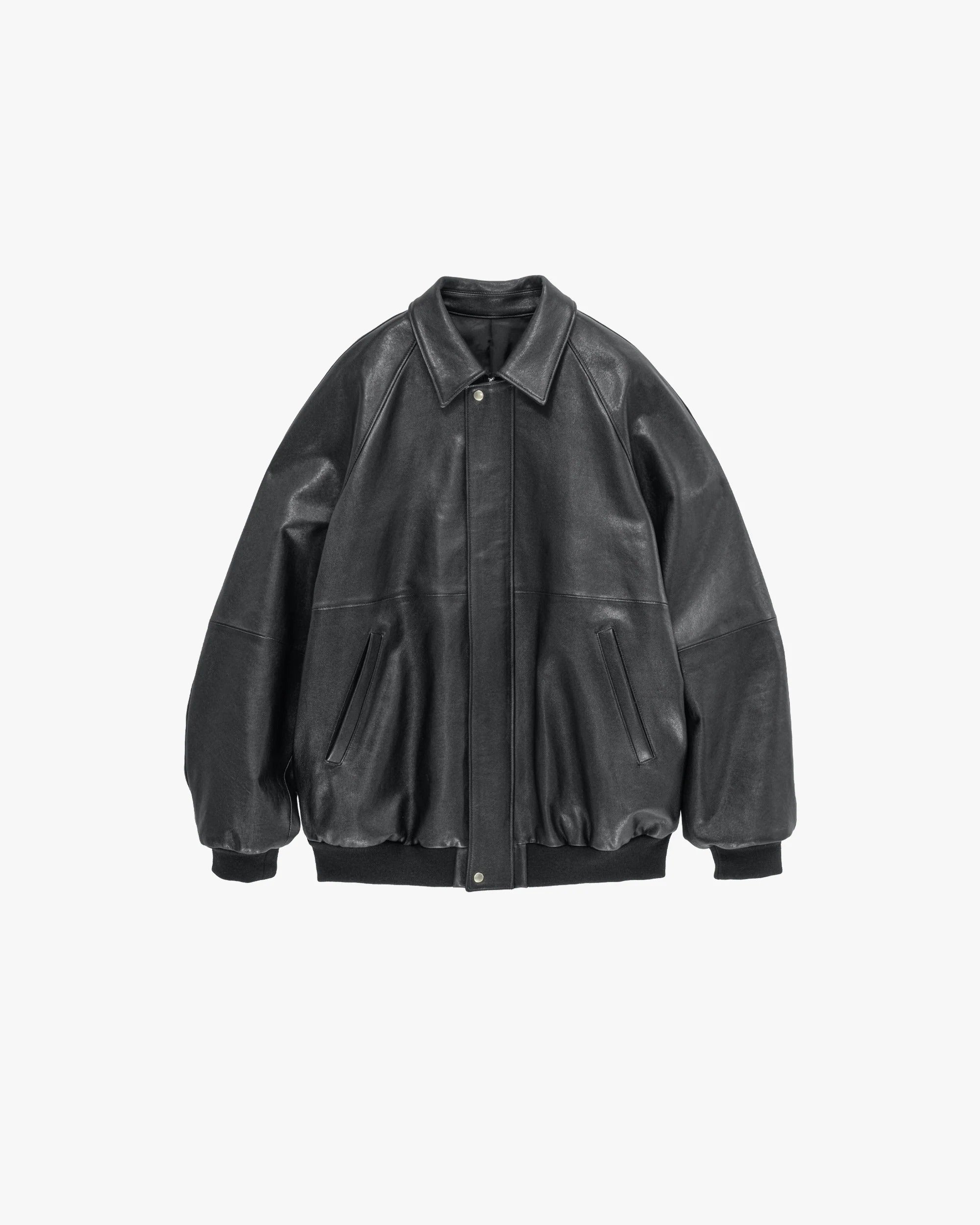 Graphpaper 26AW Cow Leather Raglan Blouson