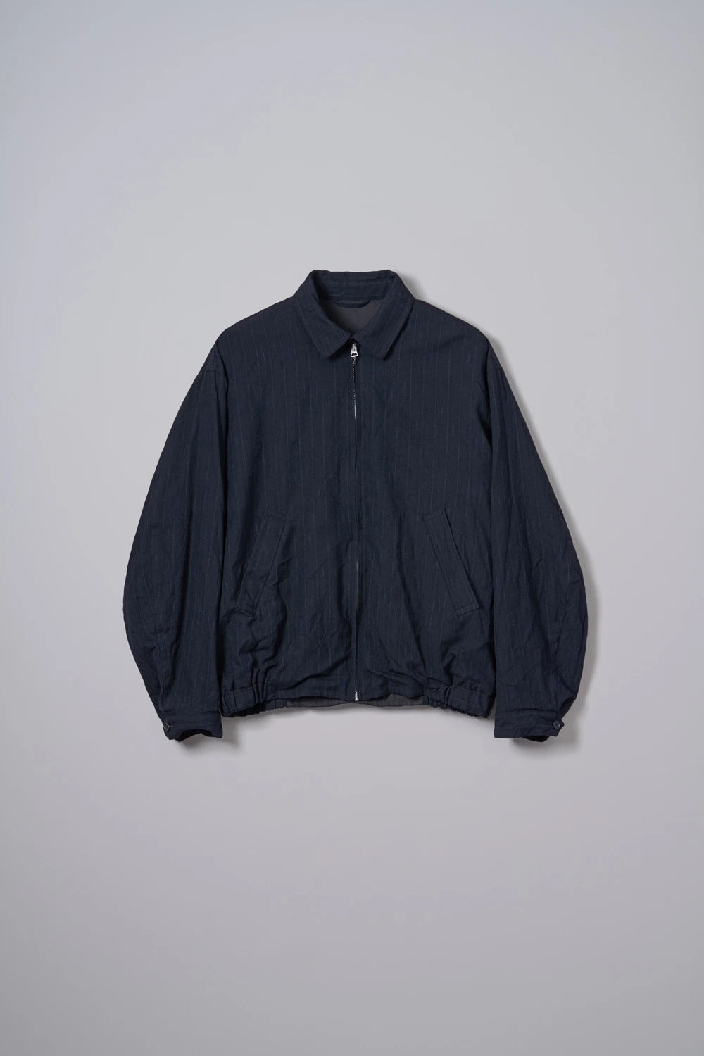 KAPTAIN SUNSHINE 26AW Wool Stripe Zip Blouson