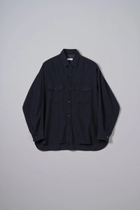 KAPTAIN SUNSHINE 26AW Silk Flannel 2Pockets Shirt