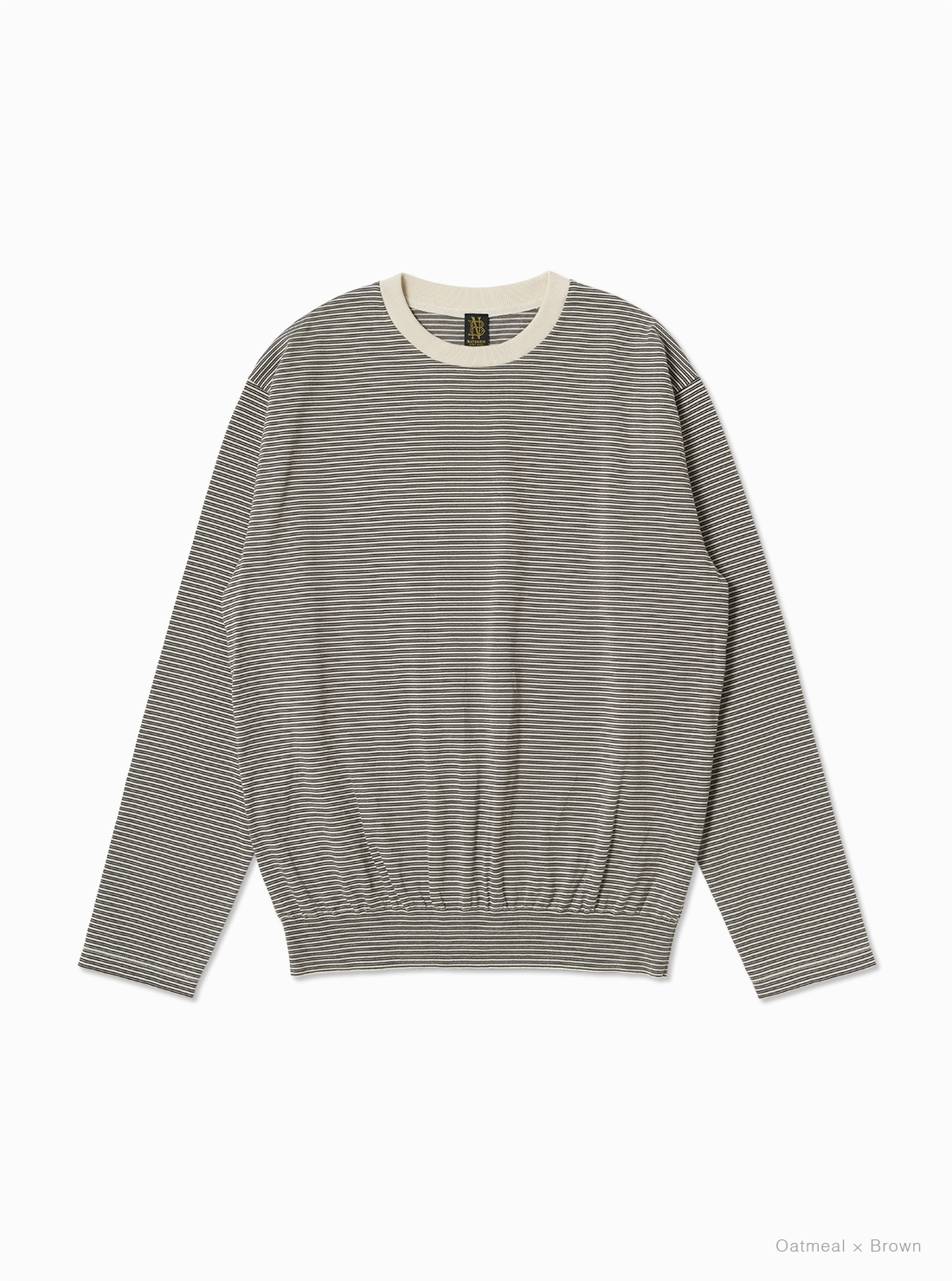BATONER 26AW  BLOWSING CREW NECK LONG SLEEVE T-SHIRT