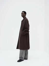 AURALEE 26AW SUPER FINE WOOL MOSSER SOUTIEN COLLAR COAT