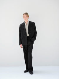 AURALEE 26AW WOOL FULLING FLANNEL DOUBLE-BREASTED JACKET