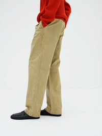 AURALEE 26AW GARMENT-DYED FINX CHINO ONE-TUCK WIDE PANTS