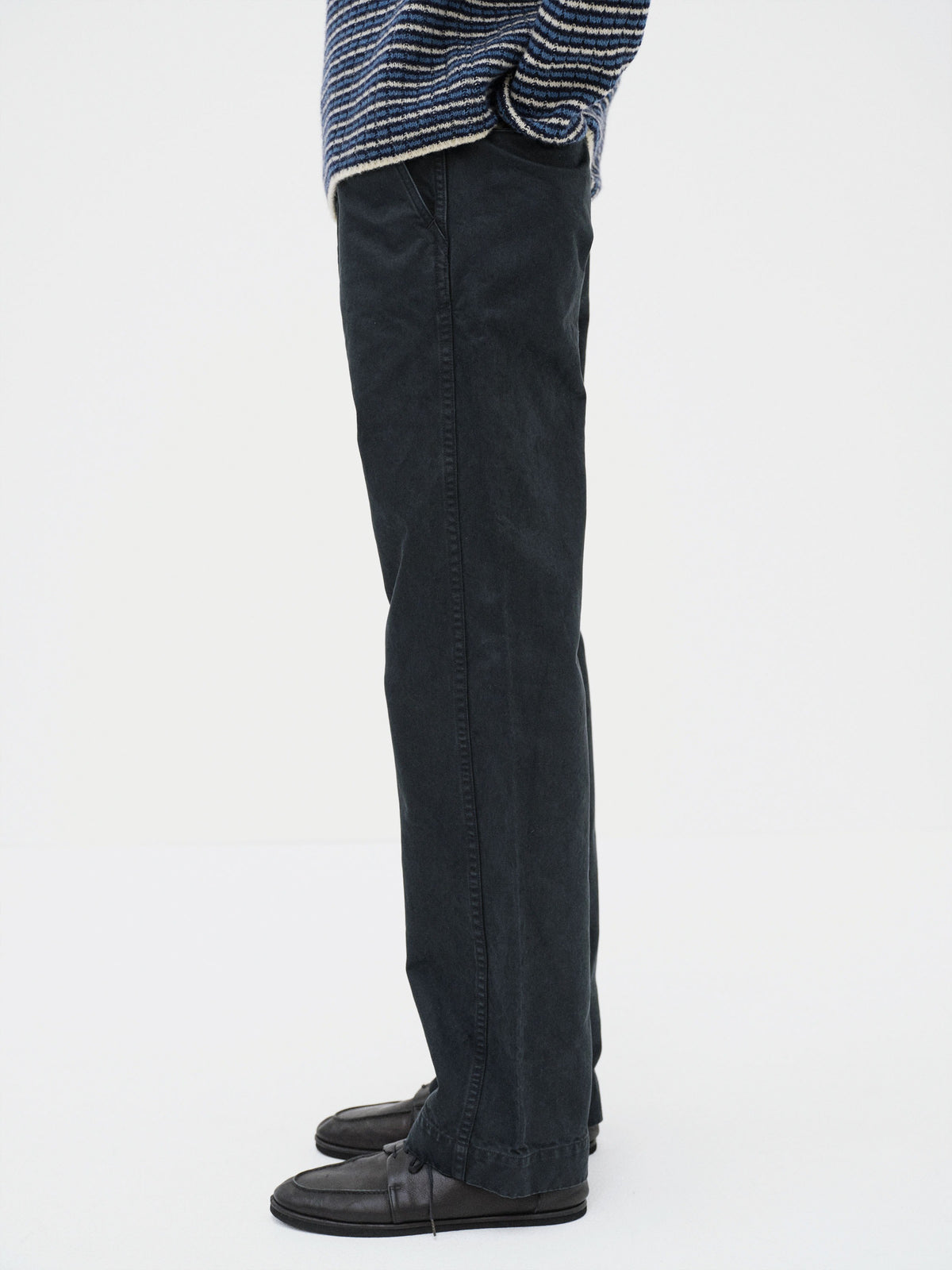 AURALEE 26AW GARMENT-DYED FINX CHINO PANTS