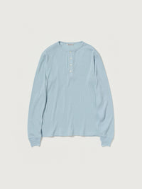 AURALEE 26AW WOOL SILK SOFT RIB HENLEY