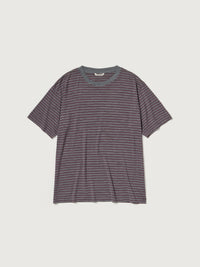 AURALEE 26AW SOFT SMOOTH WOOL STRIPE JERSEY TEE