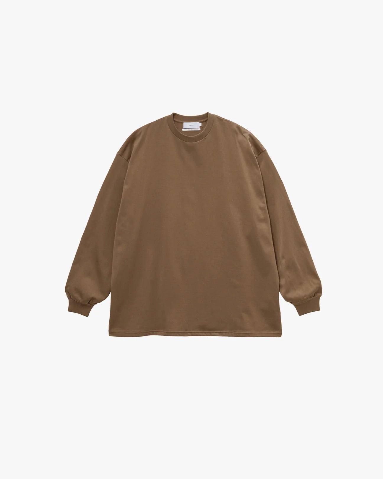 Graphpaper 26AW Tri Spun Cotton L/S Oversized Tee