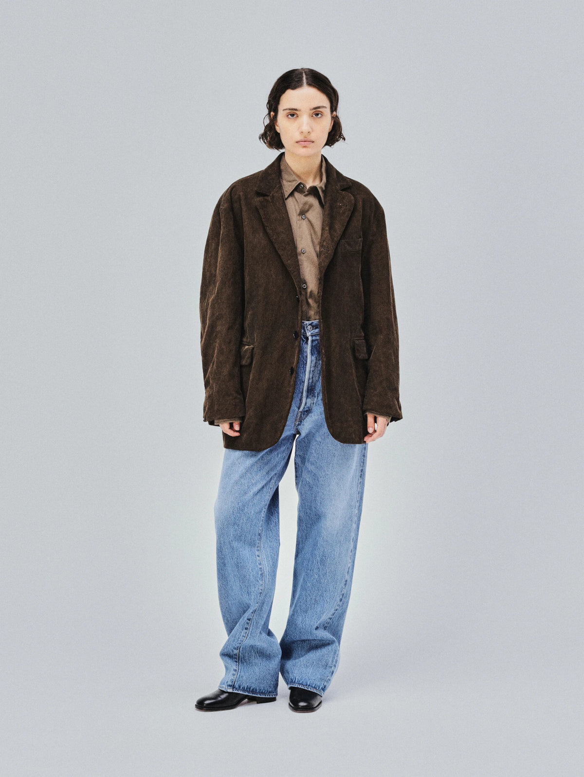 KAPTAIN SUNSHINE 26AW Corduroy Mud-dyed 4B Jacket