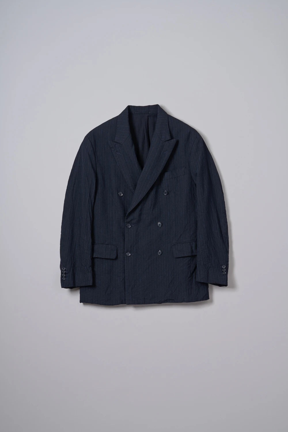 KAPTAIN SUNSHINE 26AW Wool Stripe Double-breasted Jacket