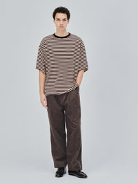KAPTAIN SUNSHINE 26AW Corduroy Mud-dyed Shoecut Slacks