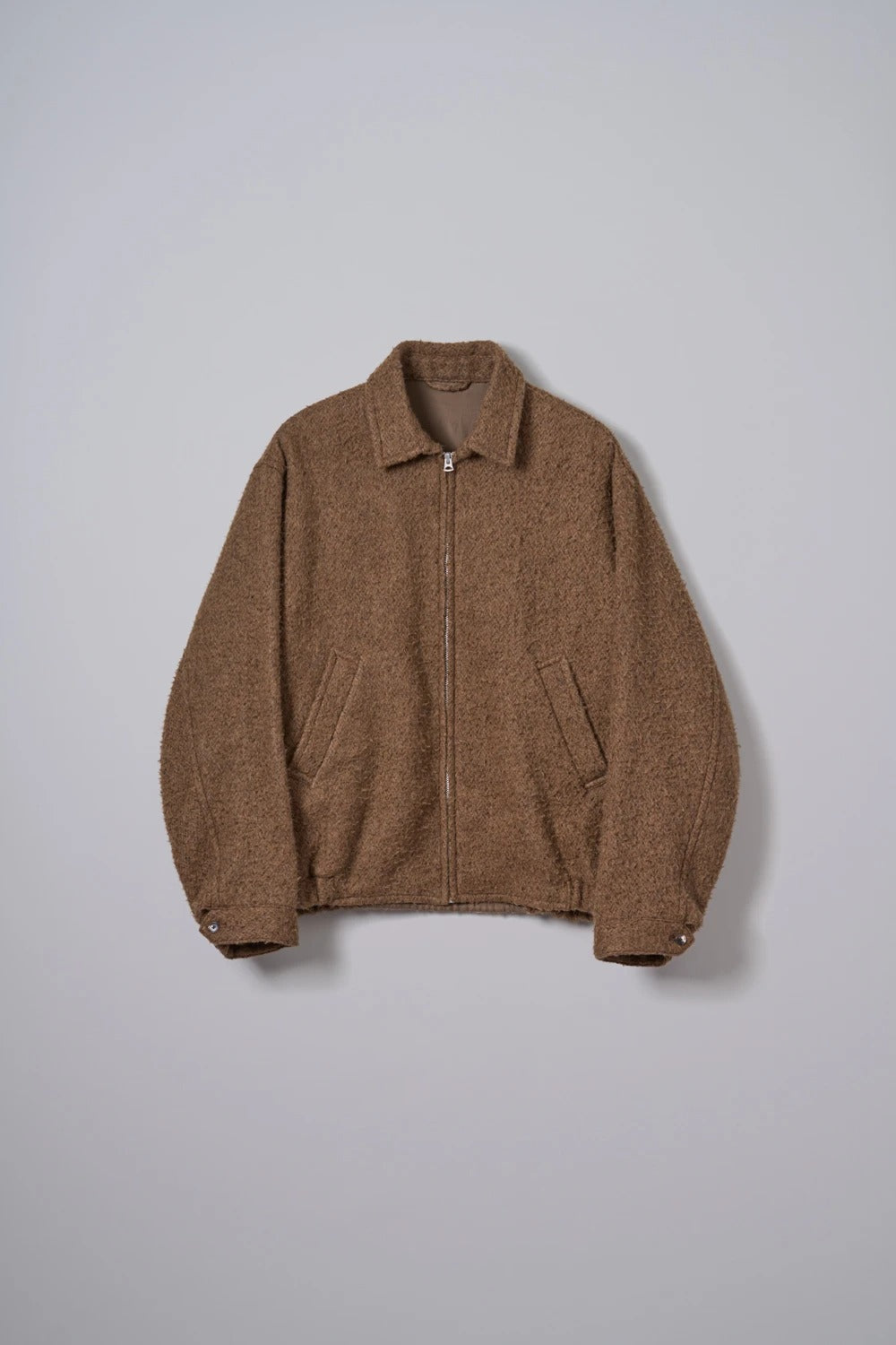 KAPTAIN SUNSHINE 26AW Napping Wool Zip Blouson