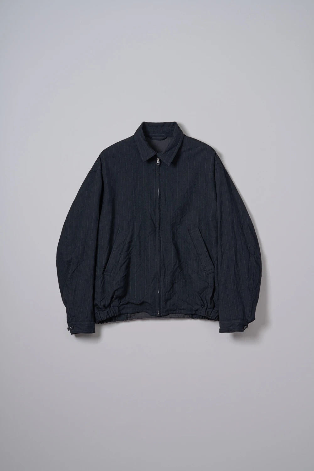 KAPTAIN SUNSHINE 26AW Wool Stripe Zip Blouson