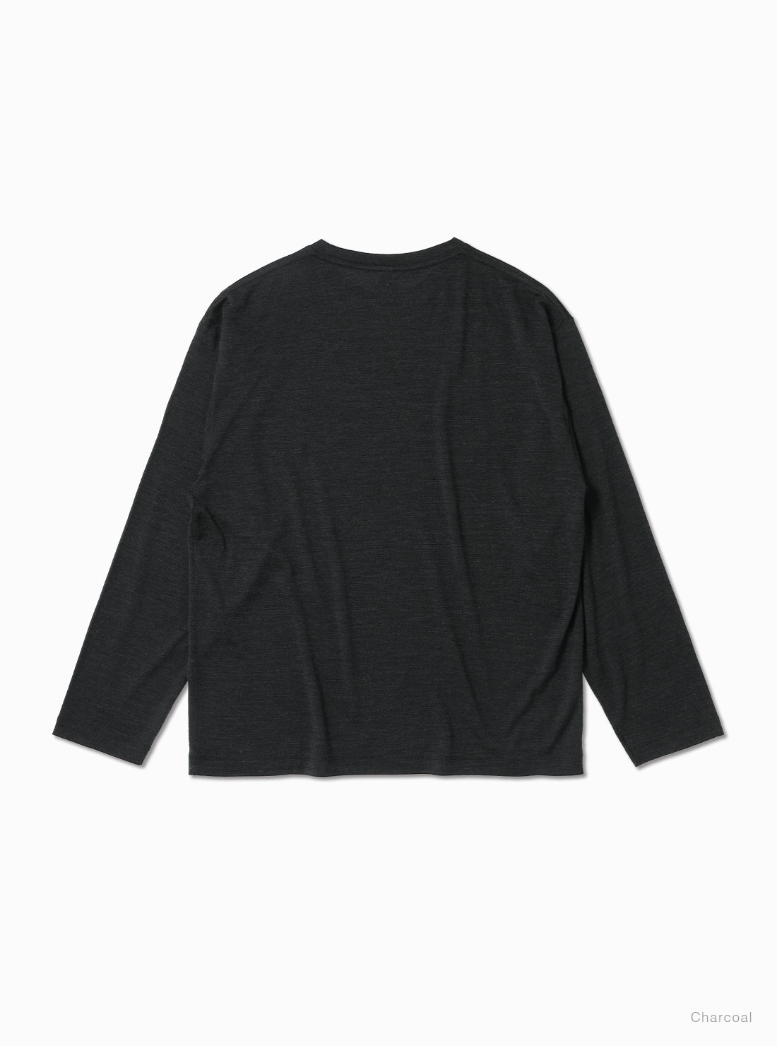 BATONER 26AW WOOL LONG SLEEVE T-SHIRT
